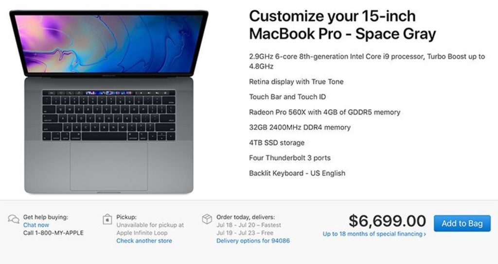 going rate for used 2014 mac book pro